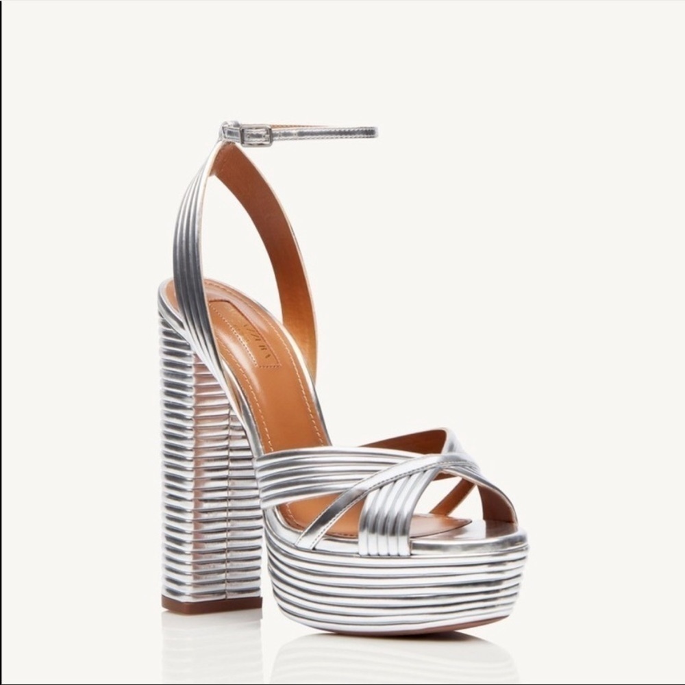 Aquazzura Sundance Plateau Platform Heels